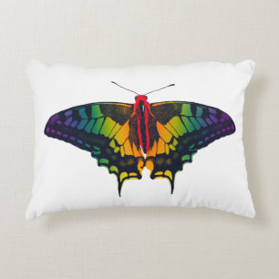 Rainbow Prilag Frack Butterfly Dekokissen