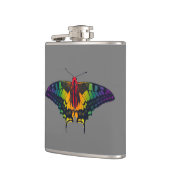 Rainbow Prilag Frack Butterfly Flachmann (Links)