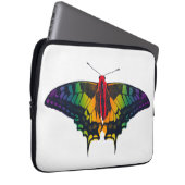 Rainbow Prilag Frack Butterfly Laptopschutzhülle (Vorne Rechts)