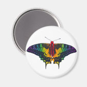 Rainbow Prilag Frack Butterfly Magnet (Vorderseite/Rückseite)