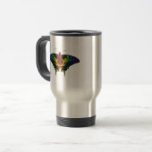 Rainbow Prilag Frack Butterfly Reisebecher (Vorderseite Links)