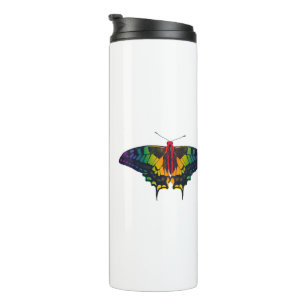 Rainbow Prilag Frack Butterfly Thermosbecher