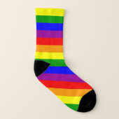 Rainbow Prilag LGBTQ Socken (Links - Innen)