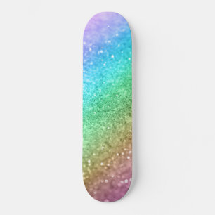 Rainbow Princess Glitzer #1 #shiny Skateboard