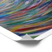 Rainbow Print Original Painting on Leinwand Poster (Ecke)