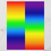 Rainbow Prism Custom Rave Flyer (Hinten)