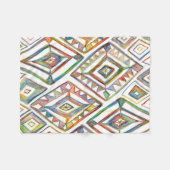 Rainbow Prism farbige Fleecedecke (Vorderseite (Horizontal))