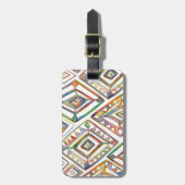 Rainbow Prism Gepäckmarke Gepäckanhänger (Vorderseite vertikal)