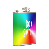Rainbow Prism Hip Flask Flachmann (Rechts)