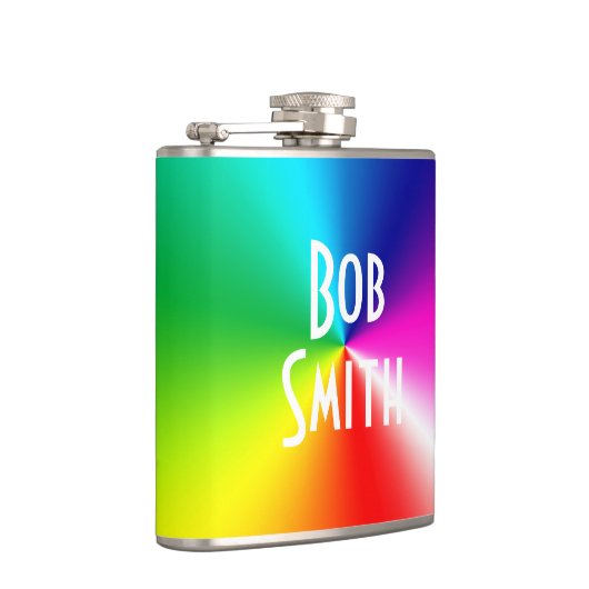 Rainbow Prism Hip Flask Flachmann (Rechts)