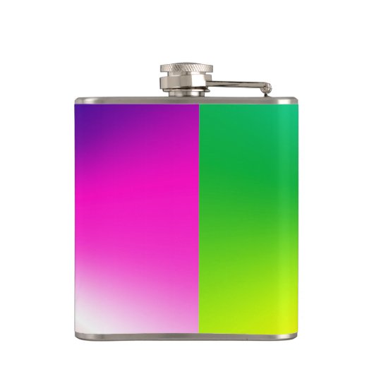 Rainbow Prism Hip Flask Flachmann (Rückseite)