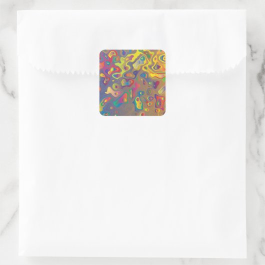 Rainbow Prism Wassertropfen Aufkleber (Tasche)