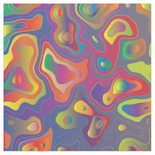 Rainbow-Prismengewebe Stoff