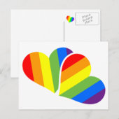 Rainbow Prix Couple Postkarte (Vorne/Hinten)
