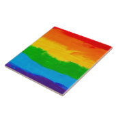 Rainbow Prix Oil Paint Keramik Tile - farbenfroh Fliese (Seite)