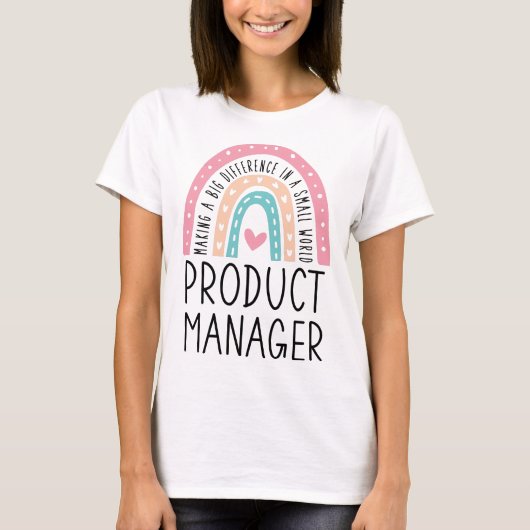 Rainbow Product Manager - Tipps T-Shirt (Vorderseite)