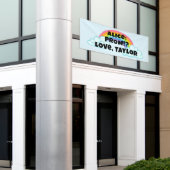 Rainbow Prom Proposal Banner (Äußeres Gebäude)