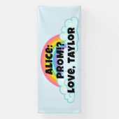 Rainbow Prom Proposal Banner (Vertikal)