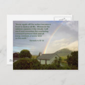 Rainbow Promise Postkarte (Vorne/Hinten)
