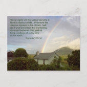Rainbow Promise Postkarte (Vorderseite)