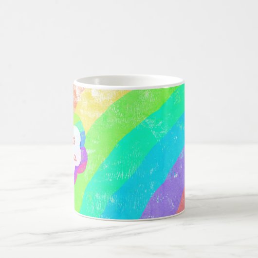 Rainbow Proud als ich Coffee Tasse bin (Mittel)