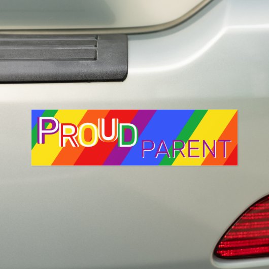 Rainbow Proud Parud Autoaufkleber (Auf Auto)