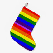 Rainbow Proud - Weihnachtszeit - Strumpf Kleiner Weihnachtsstrumpf (Vorderansicht (hängend))