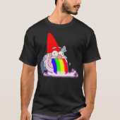 Rainbow Puking Gnome Gravity Inspiriert Big Dipper T-Shirt (Vorderseite)