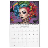 Rainbow Punks by Ivy and Bat Art Calendar Kalender (Feb 2027)