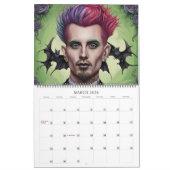 Rainbow Punks by Ivy and Bat Art Calendar Kalender (Mär 2026)
