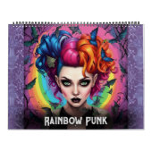 Rainbow Punks by Ivy and Bat Art Calendar Kalender (Titelbild)