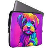 Rainbow Puppy Arts Laptopschutzhülle (Vorne Rechts)