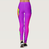Rainbow Puppy Arts Leggings (Rückseite)