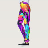 Rainbow Puppy Arts Leggings (Links)