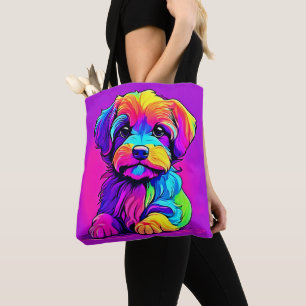 Rainbow Puppy Arts Tasche