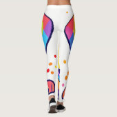 Rainbow Puppy-Liebe Leggings (Rückseite)