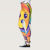 Rainbow Puppy-Liebe Leggings (Links)