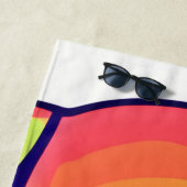 Rainbow Puppy-Liebe Strandtuch (Beispiel)