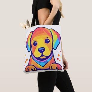 Rainbow Puppy-Liebe Tasche