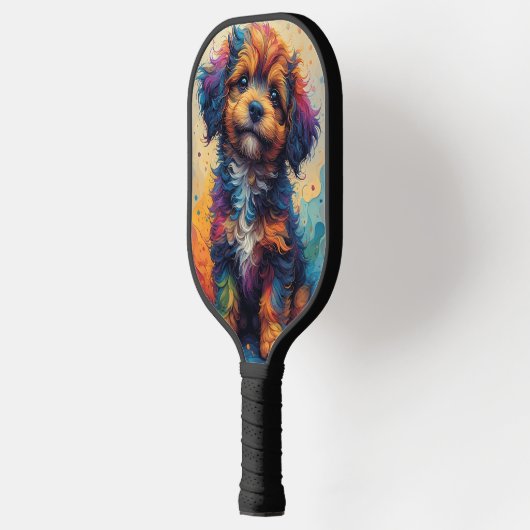 Rainbow Puppy Pickleball Schläger (Links)