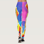 Rainbow Pups: Spielendes Duo Leggings (Rückseite)