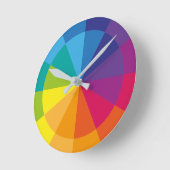 Rainbow Pure Runde Wanduhr (Winkel)