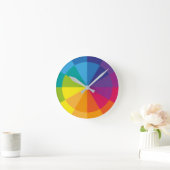 Rainbow Pure Runde Wanduhr (Zuhause)