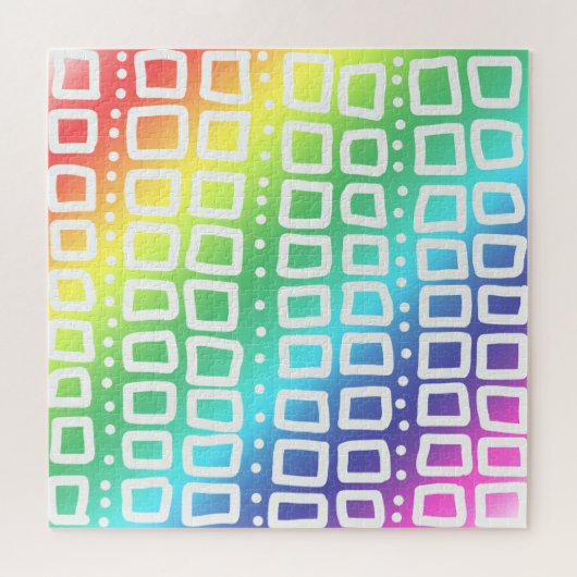 Rainbow-Puzzle Puzzle (Horizontal)