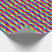 Rainbow-Quadrate Geschenkpapier (Ecke)