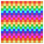 Rainbow-Quadrate Stoff (Muster)