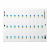 Rainbow-Qualle (Vorne)