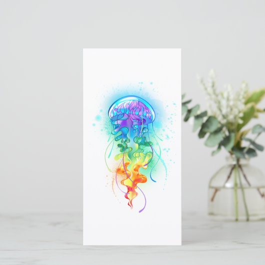 Rainbow-Qualle Ankündigung (Stehend Vorderseite)