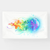 Rainbow-Qualle Banner (Horizontal)