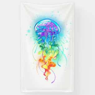 Rainbow-Qualle Banner
